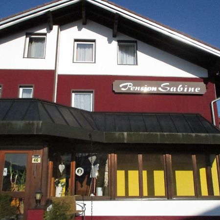 Hotel Pension Sabine Oberstaufen Exterior foto