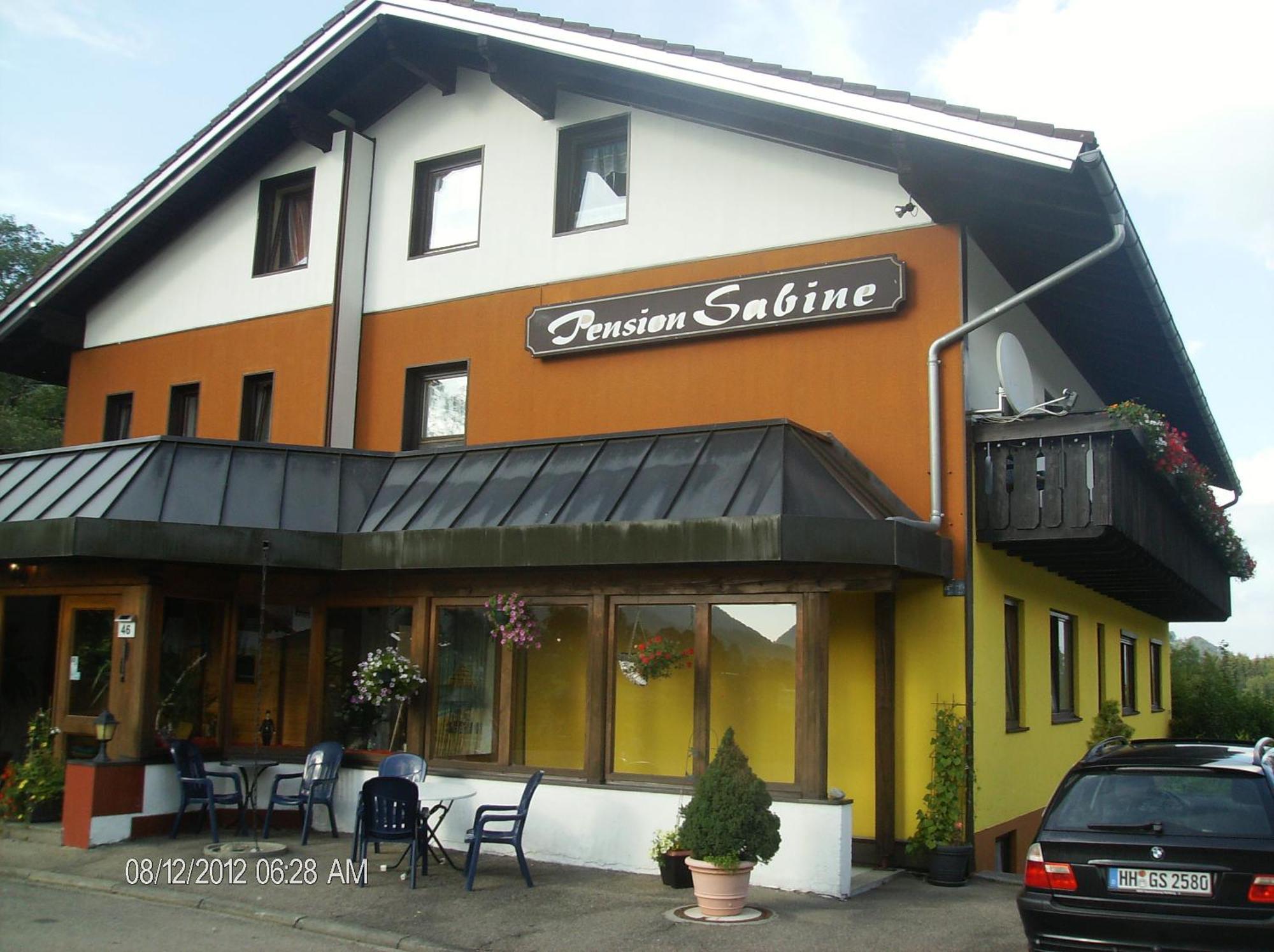 Hotel Pension Sabine Oberstaufen Exterior foto