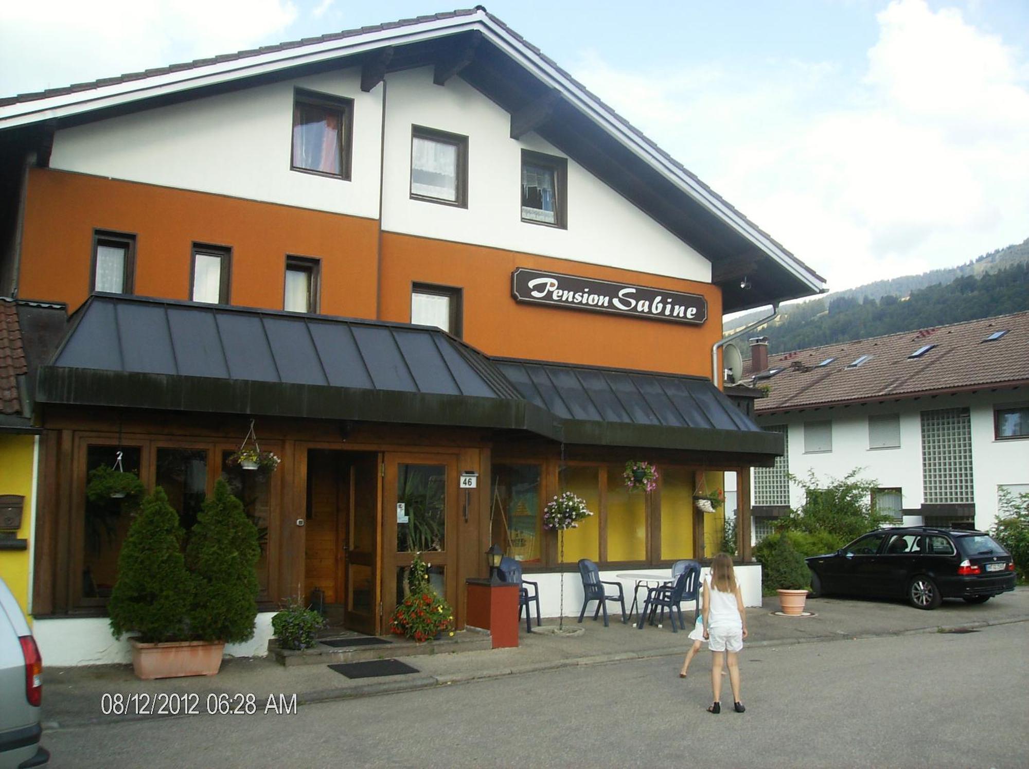 Hotel Pension Sabine Oberstaufen Exterior foto