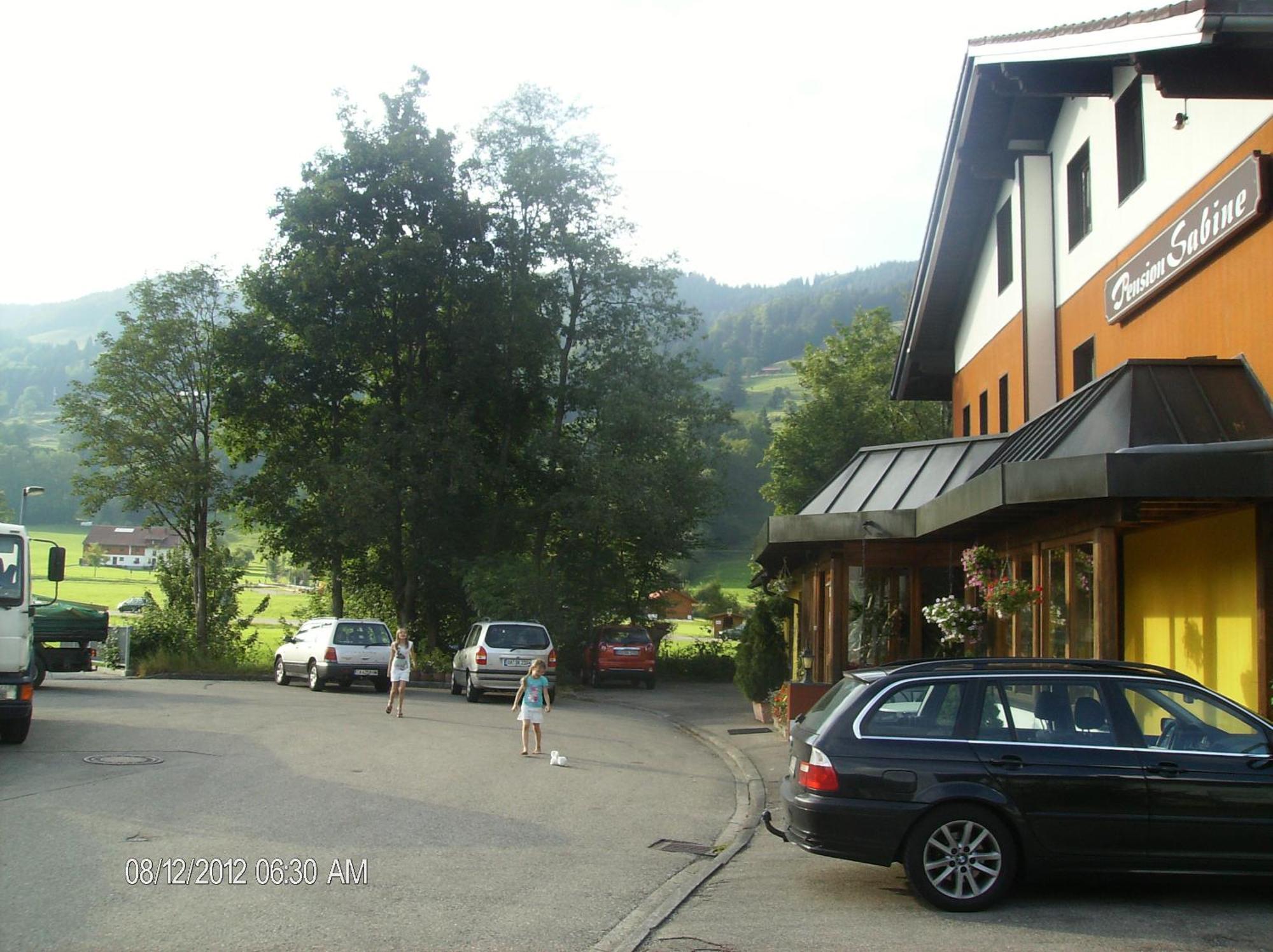 Hotel Pension Sabine Oberstaufen Exterior foto